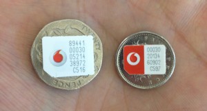 Nanosim από την Vodafone