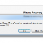 iphone error 53