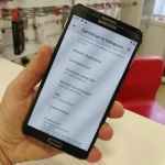 Samsung Galaxy Note 3 με android έκδοση 10