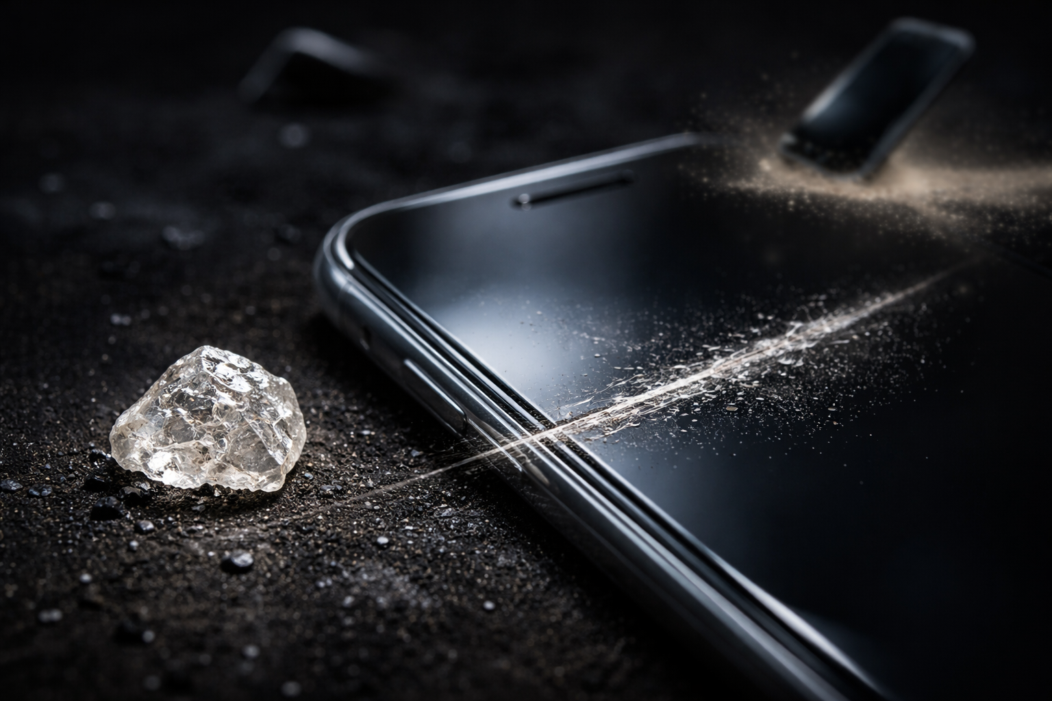 γιατί χαράζεται το τζάμι του κινητού